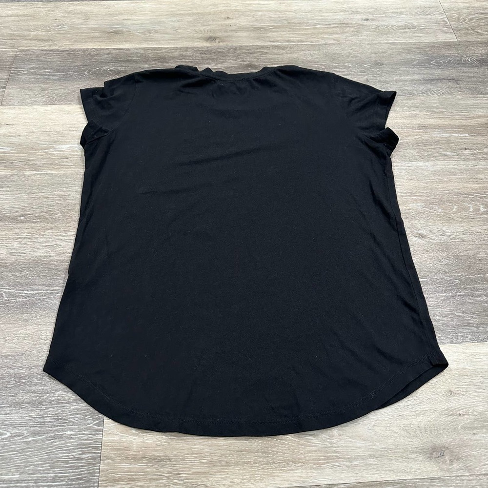 Zadig & Voltaire Woop ZV Logo Strass Rhinestone Shirt Size Large - Picture 5 of 5